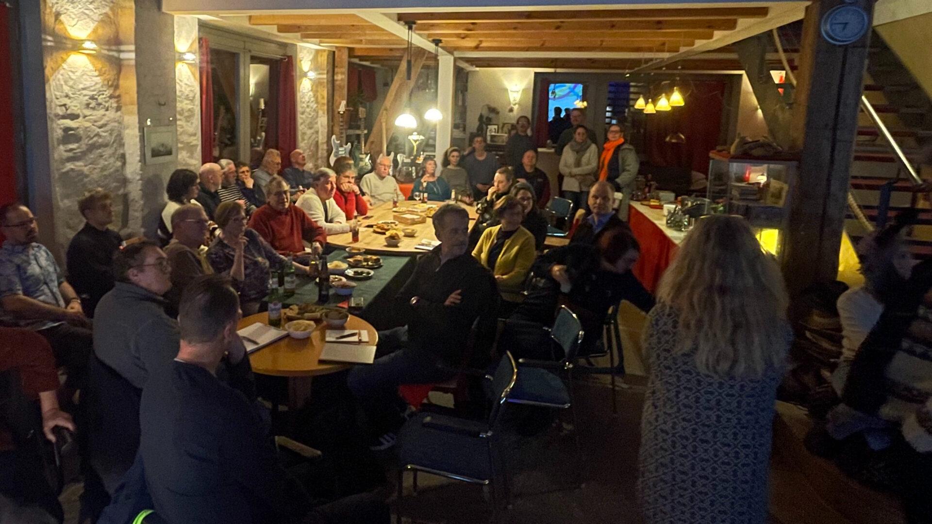 Der Ankerpunkt zu Besuch beim Fläming-Stammtisch - rege Beteiligung bei der ersten Folgeveranstaltung zum Visionstag